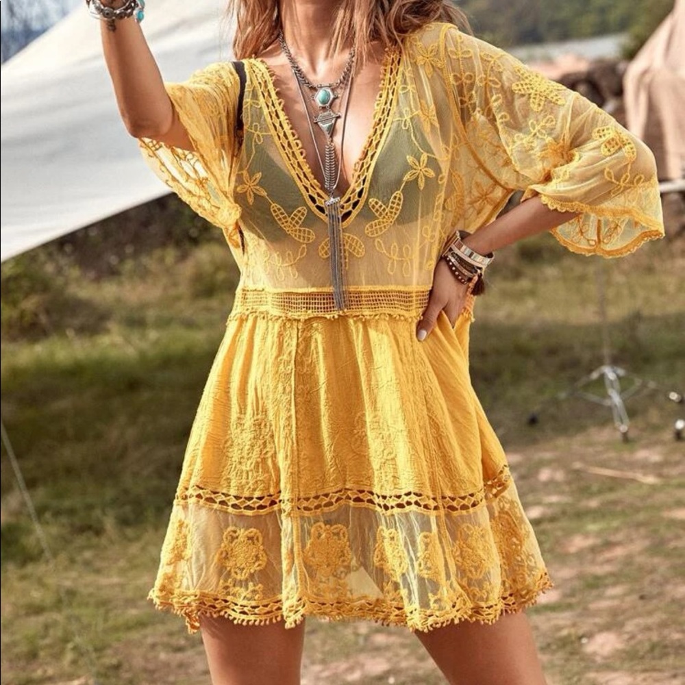 Yellow coverup